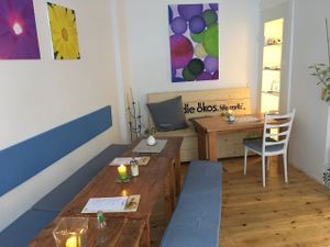 Restaurant interior II at Vegan&Raw in Hannover