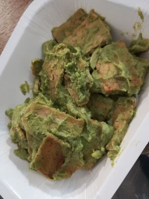 Tempeh ai broccoli at Veg Eat in Bergamo