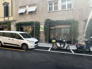 Street view   at Veg Eat in Bergamo