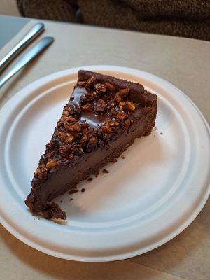 Tarta de chocolate  at Veg Eat in Bergamo