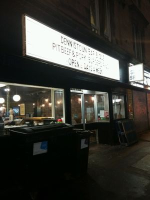 boon at Dennistoun Bar B Que in Glasgow