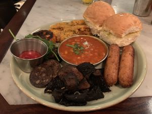 Vegan Breakfast  at Dishoom in Edinburgh