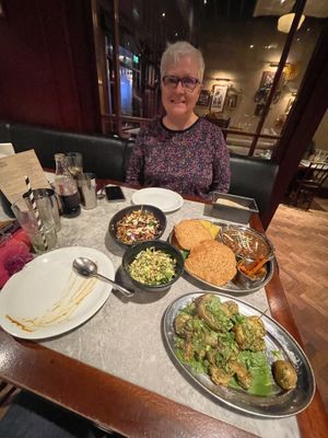 A birthday feast  #Veganuary at Dishoom in Edinburgh