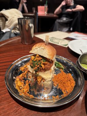 Vada pau   at Dishoom in Edinburgh