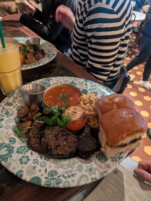 Bombay breakfast at Dishoom in Edinburgh