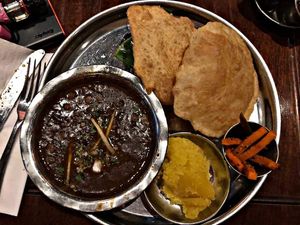 Chole Puri at Dishoom in Edinburgh