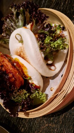 Muchroom Bao bun at Asia in Oslo