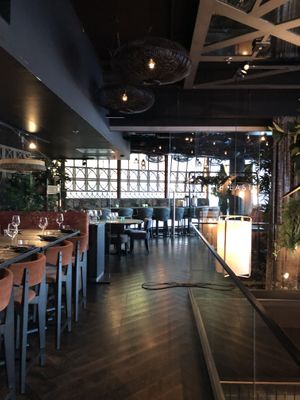 The first floor  at Asia in Oslo