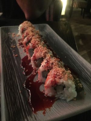 Virtuous vegan sushi rolls  at Asia in Oslo