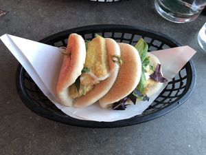 Green lover Bao Buns at Asia in Oslo