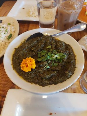 Aloo Palak at Maruti Indian Restaurant  in Portland