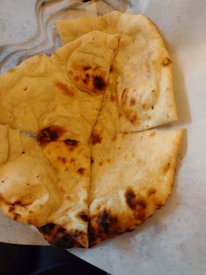 Butter nan at Maruti Indian Restaurant  in Portland