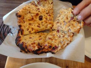 Onion nan at Maruti Indian Restaurant  in Portland