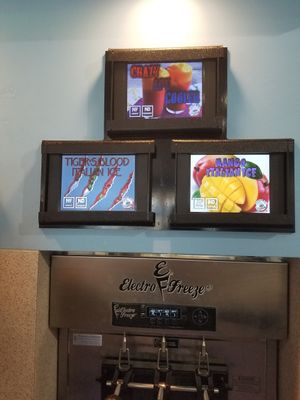 Non dairy flavors at Arctic Ape in San Antonio