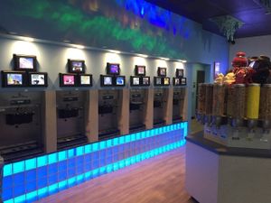 The soft serve machines. at Arctic Ape in San Antonio