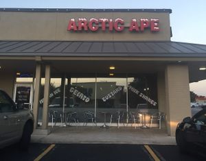 The outside of the shop. at Arctic Ape in San Antonio