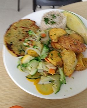 Meal of the day June 2022 at Semillas de Albahaca in Tunja