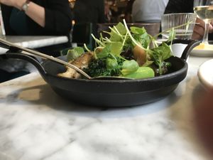 Side of broccolini at Graanmarkt 13 in Antwerpen