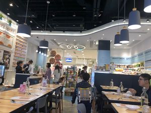 Restaurant and shop at Green Common - Harbour City in Kowloon