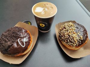 Being vegan is so hard at The Rolling Donut - Bachelors Walk in Dublin