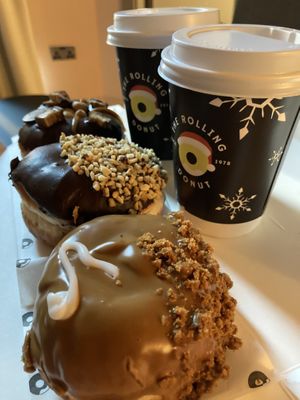 Lotus biscoff donut  at The Rolling Donut - Bachelors Walk in Dublin