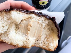 Vegan kinder bueno at The Rolling Donut - Bachelors Walk in Dublin