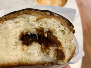 Vegan walnut & coffee at The Rolling Donut - Bachelors Walk in Dublin