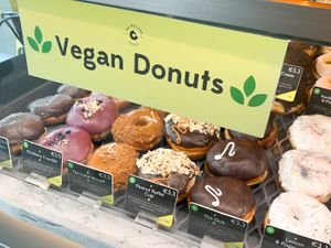 Vegan donuts at The Rolling Donut - Bachelors Walk in Dublin