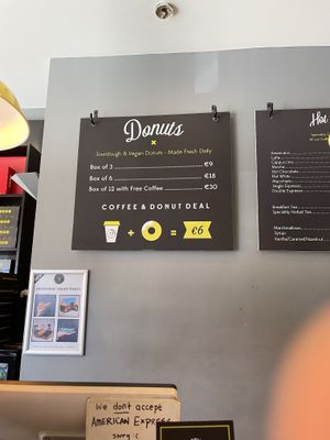 Prices   at The Rolling Donut - Bachelors Walk in Dublin