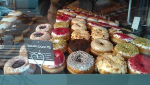 A lot of options available at The Rolling Donut - Bachelors Walk in Dublin