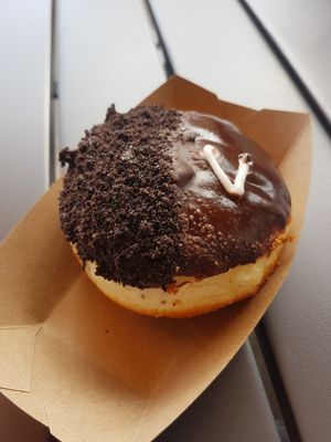One third of the Donuts are Vegan! at The Rolling Donut - Bachelors Walk in Dublin