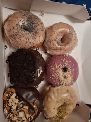 Vegan box at The Rolling Donut - Bachelors Walk in Dublin