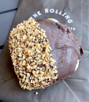 Vegan Ferrero Rocher  at The Rolling Donut - Bachelors Walk in Dublin