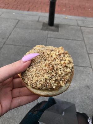 Coffee and walnut  at The Rolling Donut - Bachelors Walk in Dublin