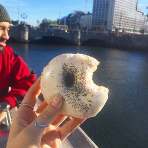 Lemon poppyseed donut  at The Rolling Donut - Bachelors Walk in Dublin