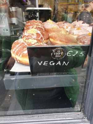 Working my way through them all.... at The Rolling Donut - Bachelors Walk in Dublin