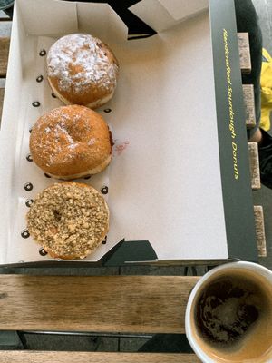 the Coffee Walnut was the best!😄 at The Rolling Donut - Bachelors Walk in Dublin