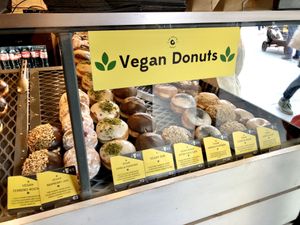 Vegan donuts! at The Rolling Donut - Bachelors Walk in Dublin