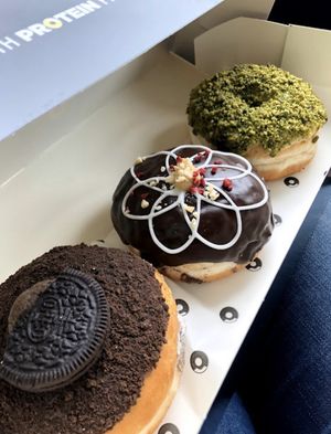 Vegan donuts at The Rolling Donut - Bachelors Walk in Dublin