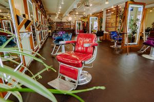 Salon Floor at Virtue Salon in Columbus