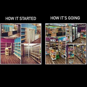   at Brontosaurus Vegan Lifestyle Store in Swansea