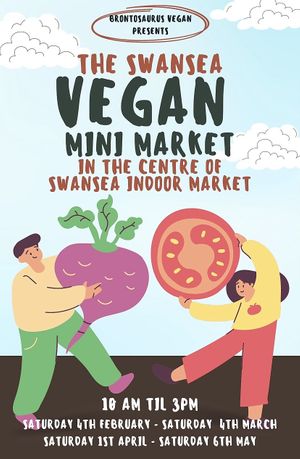 SVMM DATES   at Brontosaurus Vegan Lifestyle Store in Swansea