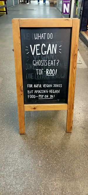  at Brontosaurus Vegan Lifestyle Store in Swansea