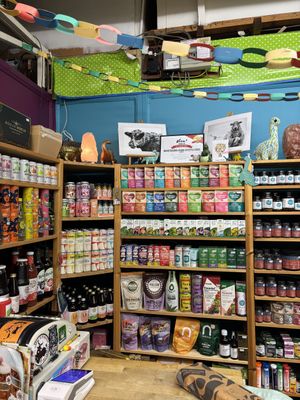   at Brontosaurus Vegan Lifestyle Store in Swansea