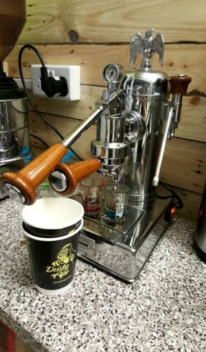 serving quality espresso with either soya or dairy options at Sicily to Seattle in Newport