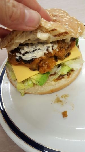 'who ya gonna call' burger  at Sicily to Seattle in Newport