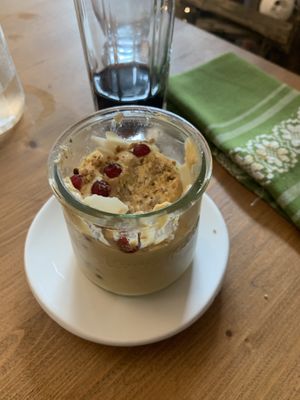 Pain Perdu dessert at La Vege Table in Reims