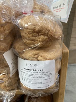 Sandwich rolls at Mariposa Baking Company in San Francisco