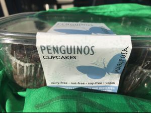 Penguinos - chocolate cupcakes/tea cakes at Mariposa Baking Company in San Francisco