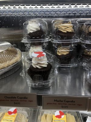 Vegan cupcakes  at Mariposa Baking Company in San Francisco